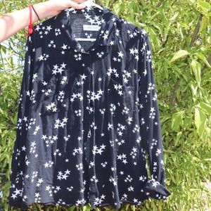 Sincerely Jules Button Down Stars
